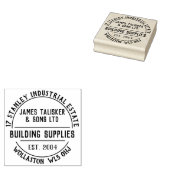 Bouwbenodigdheden Rubberstempel (Gestempeld)