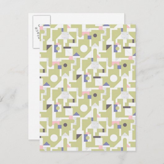 Bouwblokken Briefkaart (Voorkant / Achterkant)