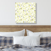 Bouwblokken Canvas Afdruk (Insitu (Slaapkamer))