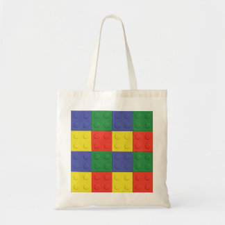 Bouwblokken en stenen tote bag