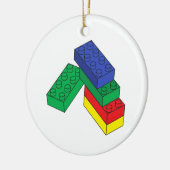 Bouwblokken Keramisch Ornament (Links)