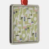 Bouwblokken Metalen Ornament (Rechts)