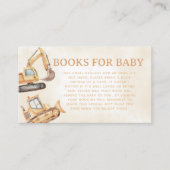 Bouwboeken voor Baby Informatiekaartje (Voorkant)