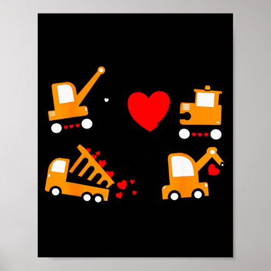 Bouwboulevard Valentijnsdag Van Liefhebber Ki Poster (Voorkant)