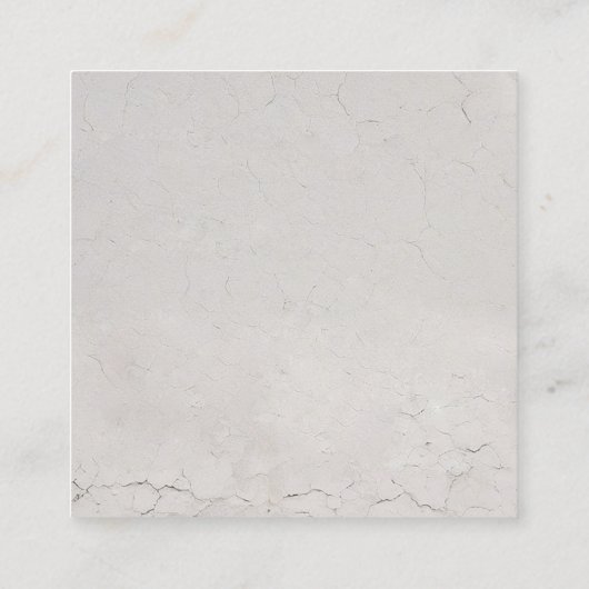 Bouwbouwer Ontwikkelaar QR Code 3 Foto's Vierkante Visitekaartje (Achterkant)