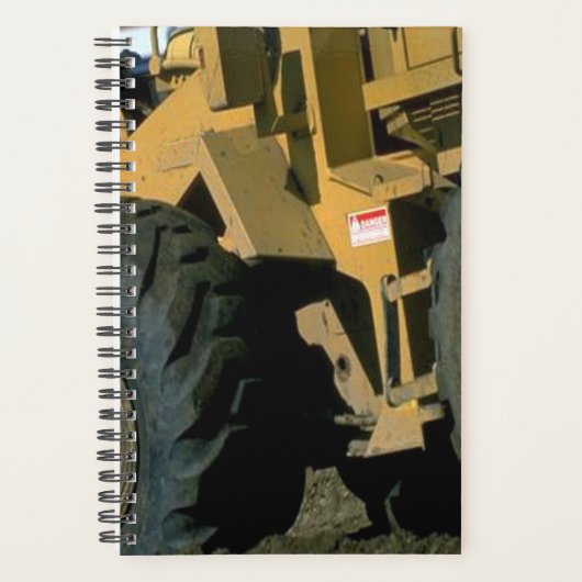 Bouwbulldozer Planner (Voorkant)