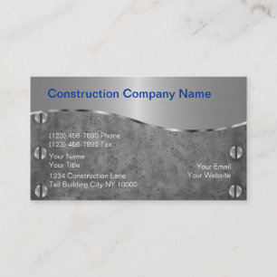 Bouwbusinesscards Visitekaartje