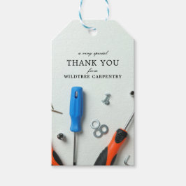 bouwcluster | Een speciale dank u Cadeaulabel