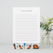 bouwcluster | Gelineerd Briefpapier (Staand voorkant)