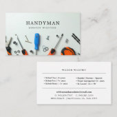 bouwcluster | Vaardigheden Visitekaartje (Voorkant / Achterkant)