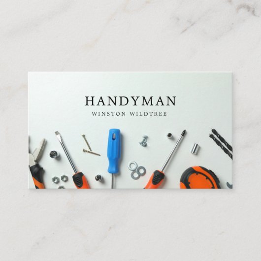 bouwcluster | Vaardigheden Visitekaartje (Voorkant)