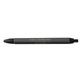 Bouwconstructie Black Gold Zwarte Inkt Pen (Voorkant)