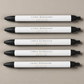 Bouwconstructie Wit Goud Zwarte Inkt Pen