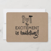 Bouwcontract Groomsman-voorstel Kaart (Voorkant)