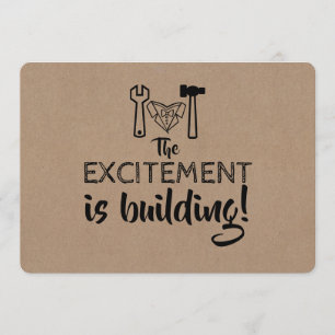 Bouwcontract Groomsman-voorstel Kaart