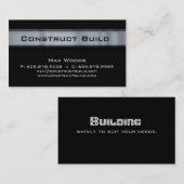 Bouwcontract Metaal Visitekaartje 11 (Voorkant / Achterkant)