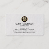 Bouwcontractant Bouw Visitekaartje (Voorkant)