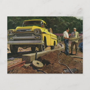  bouwcontractant voor bedrijfsarchitectuur briefkaart