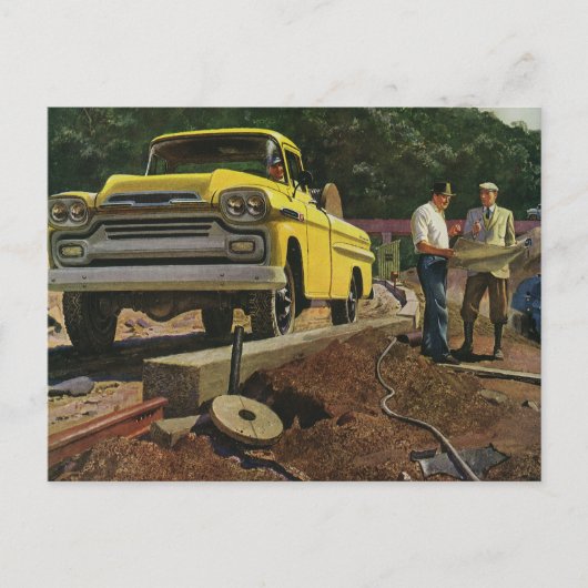  bouwcontractant voor bedrijfsarchitectuur briefkaart (Voorkant)