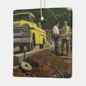  bouwcontractant voor bedrijfsarchitectuur keramisch ornament (Links)