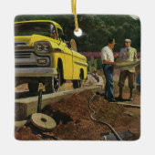  bouwcontractant voor bedrijfsarchitectuur keramisch ornament (Voorkant)