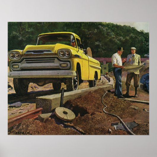  bouwcontractant voor bedrijfsarchitectuur poster (Voorkant)