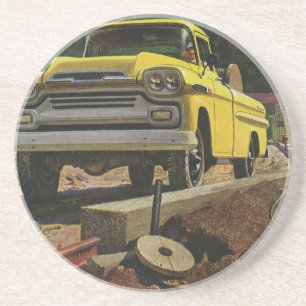 bouwcontractant voor bedrijfsarchitectuur zandsteen onderzetter