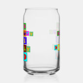 BOUWD DAGELIJKS SCHOONHEID Drinkservies Set Blikvorm Glas (Links)