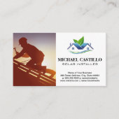 bouwdakwerker | installateur visitekaartje (Voorkant)