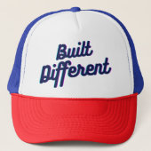 Bouwde Verschillende Edgy Trucker Hoed Trucker Pet (Voorkant)