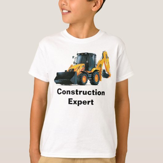 bouwdeskundige t-shirt (Voorkant)