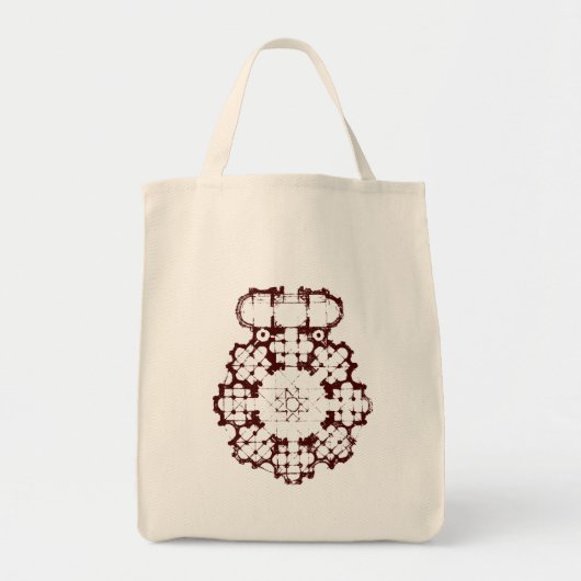 bouwdiagram tote bag (Voorkant)