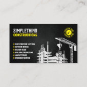 Bouwdienst, Architectuur, Renovatie Visitekaartje (Achterkant)