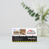 Bouwdienst, woningbouw, renovatie visitekaartje (Staand voorkant)