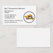 Bouwdiensten Moderne Visitekaartjes (Voorkant / Achterkant)