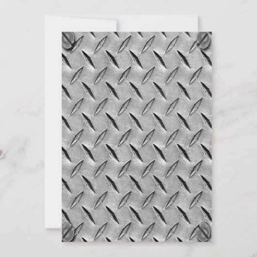 Bouwdump Trunk Verjaardagsuitnodiging Kaart (Achterkant)