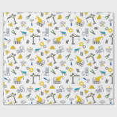 Bouwelementen Cadeaupapier (Vlak)