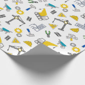 Bouwelementen Cadeaupapier (Hoek)