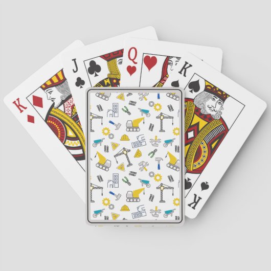 Bouwelementen Pokerkaarten (Achterkant)
