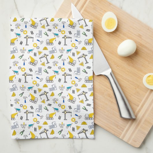 Bouwelementen Theedoek (Quarter Fold)