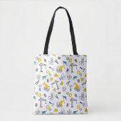 Bouwelementen Tote Bag (Voorkant)