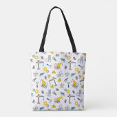 Bouwelementen Tote Bag (Achterkant)
