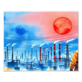 BOUWEN AAN DE TOEKOMST 9 FOTO AFDRUK