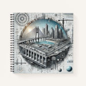 Bouwen aan de toekomst: Civil Engineering Insights Notitieboek (Voorkant)