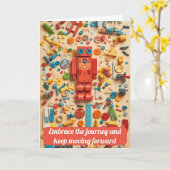 Bouwen aan je eigen toekomst - Motivatie Kaart (Gele Bloem)