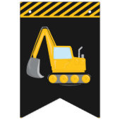 Bouwen Happy Birthday, graafmachine en jonge jonge Vlaggetjes (Eerste vlag)