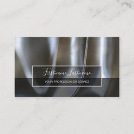 Bouwen van abstract goudzilverlegeringen busine visitekaartje