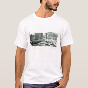 Bouwen van de nieuwe galerij van het British Museu T-shirt