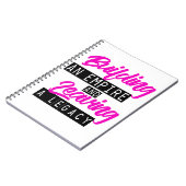 BOUWEN VAN EEN EMPIRE NOTITIEBOEK (Linkerzijde)