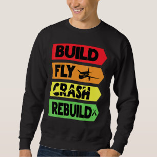 Bouwen van Fly Crash Rebuild Trui